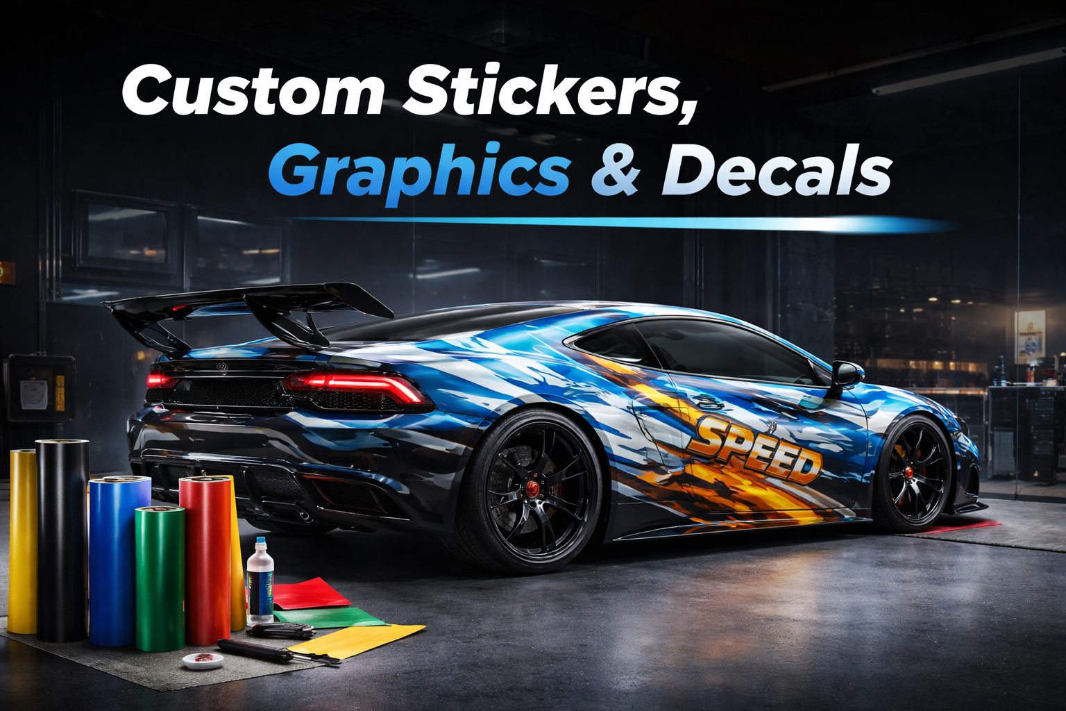 Custom Stickers, Graphics & Decals