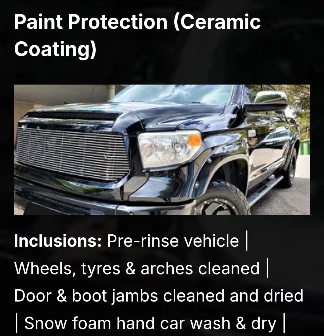 Paint Protection (Ceramic Coating)
