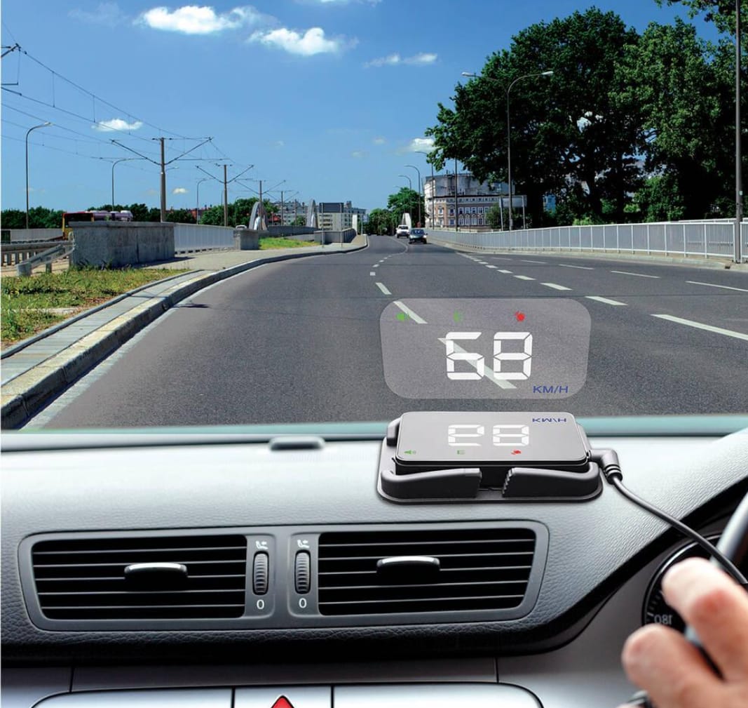 Headup display meter1