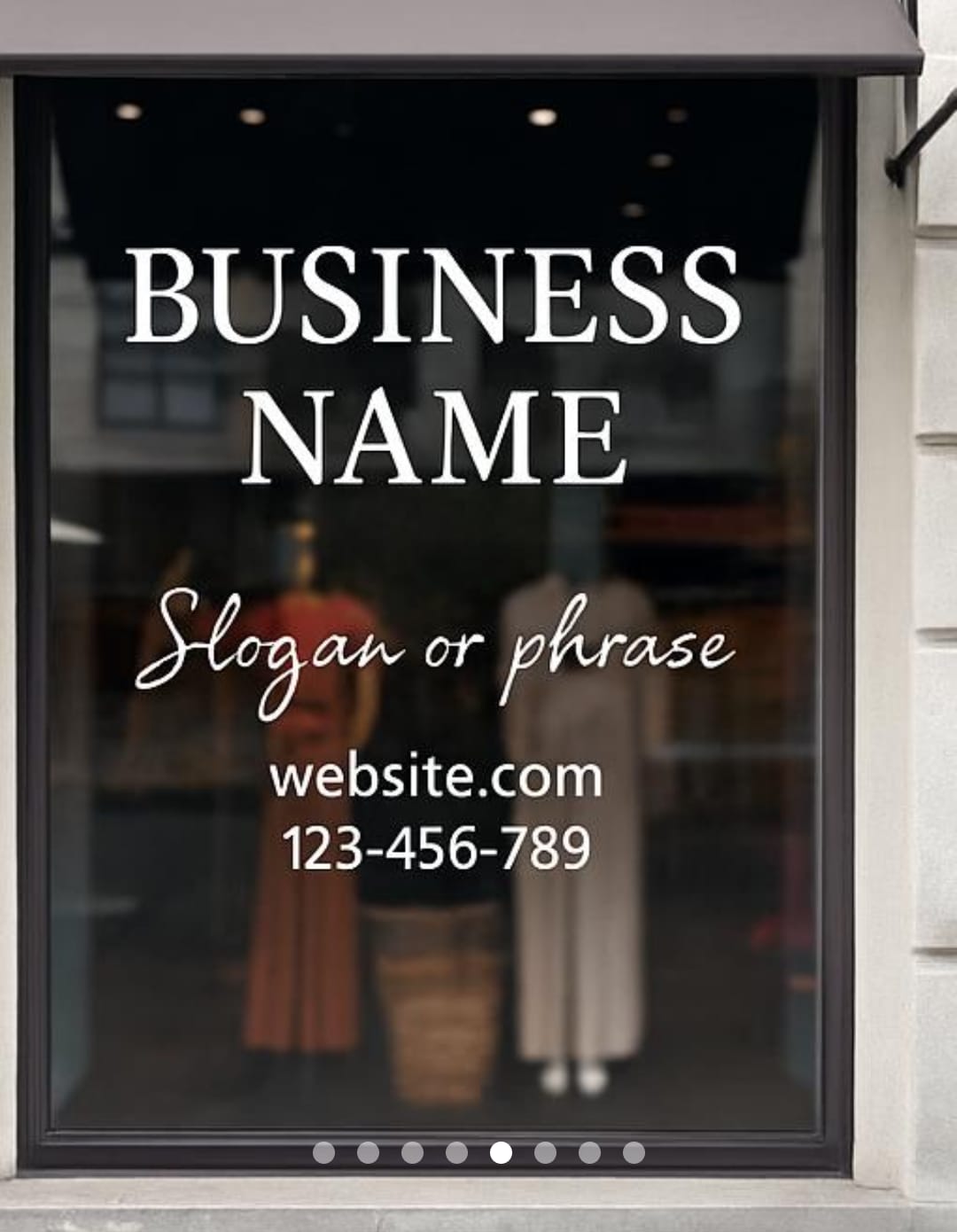 Custom stickerssign for Business1